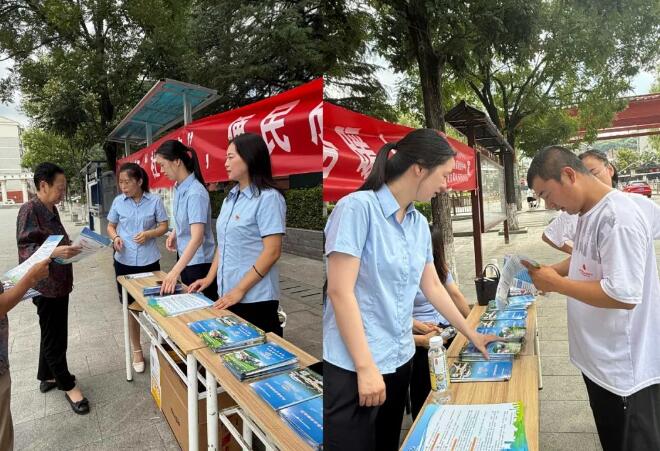 延安市黄陵县：社保宣传进社区，便民服务暖人心　