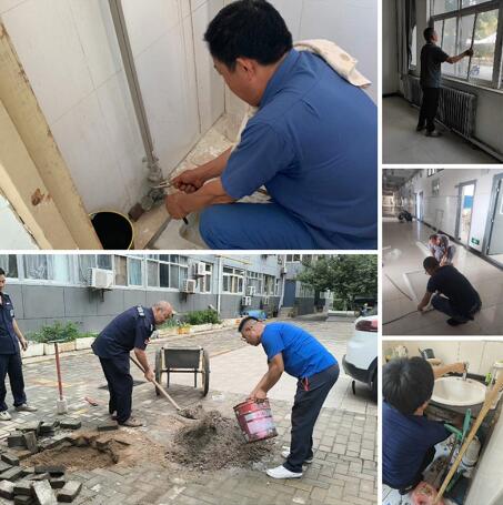 暑日坚守：陕铁院后勤安保绘就校园安稳图