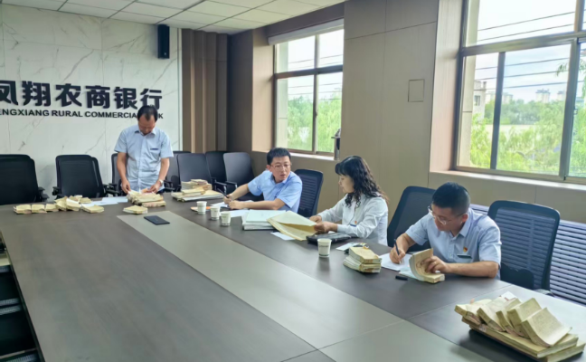 宝鸡市凤翔区养老保险经办中心：炎夏服务不停步 政策宣传促规范