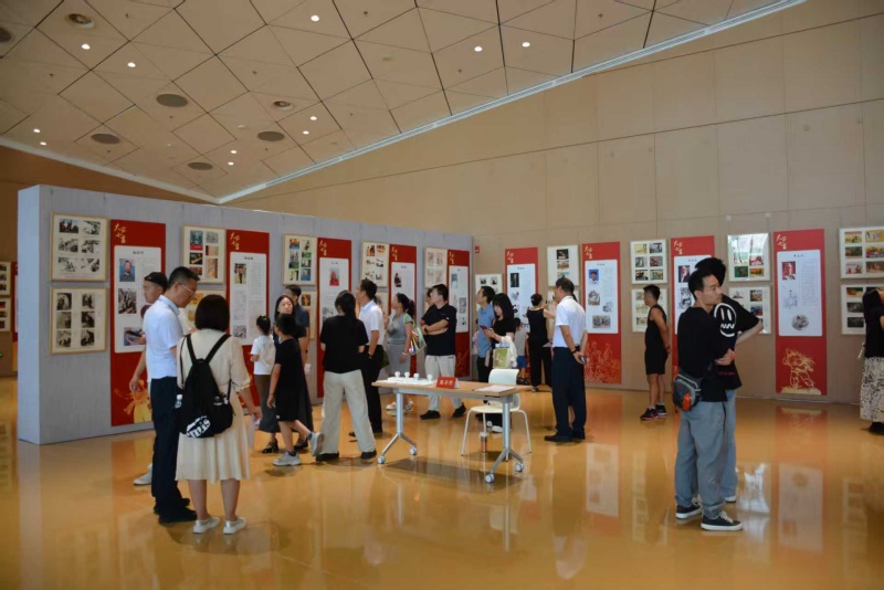 “大家小画连环画艺术百年巡展”西安盛大开幕