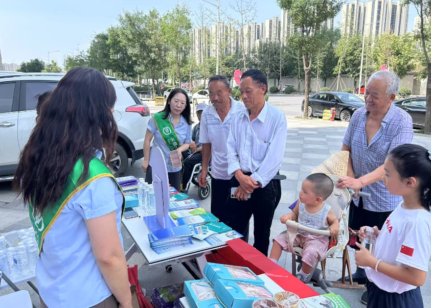 农银人寿陕西分公司积极开展常态化金融知识宣传活动