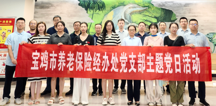 宝鸡市养老保险经办处党支部开展主题党日观影活动