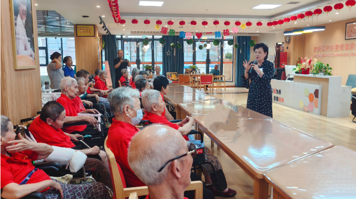 心理健康公益活动走进西安未央宫街道养老服务中心