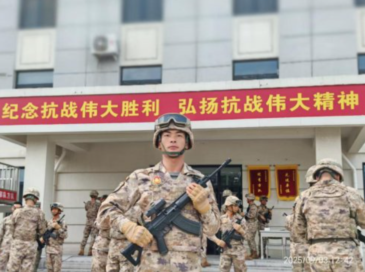 陕西骄傲！90后小伙参加九三阅兵！