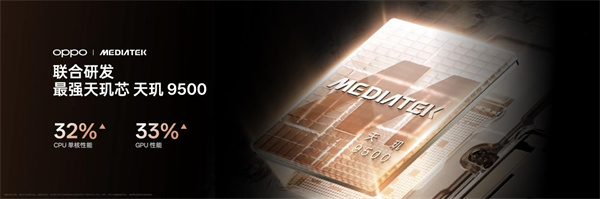 OPPO 全新一代潮汐引擎 × 天玑 9500 将发布