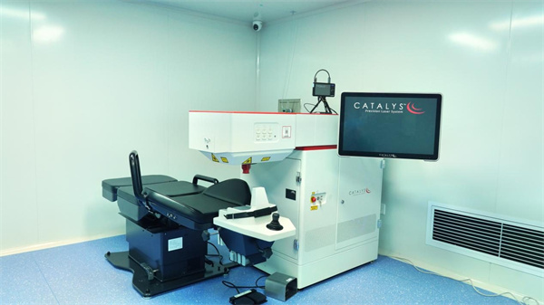 陕西首台白力士Catalys 7.0导航飞秒激光白内障治疗系统入驻西安爱尔古城眼科医院