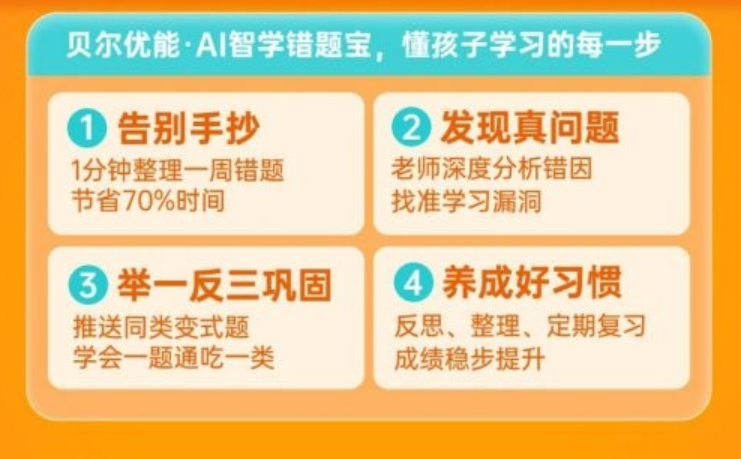 贝尔优能“全能双师+错题宝”重塑城镇教育生态