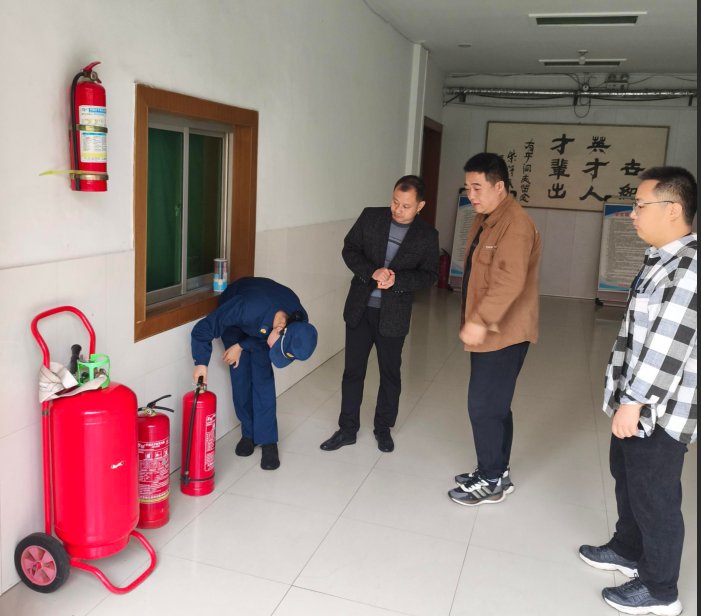 宝鸡市陈仓区人社局开展双节职业技能培训学校安全联合检查